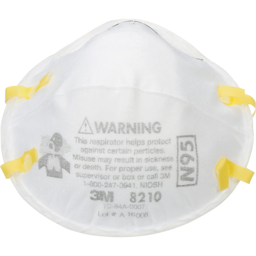 3M Particulate Respirator, N95, NIOSH Certified, Case of 64
