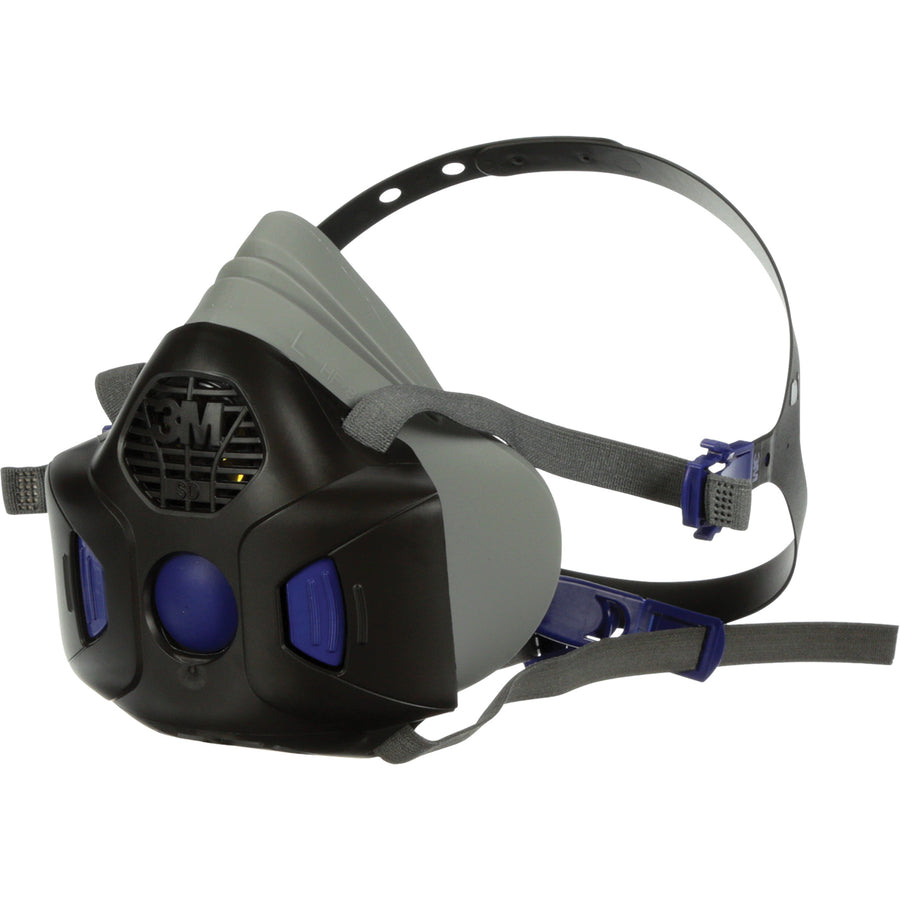 3M Secure Click HF-800 Series Half Facepiece Reusable Respirator, Silicone