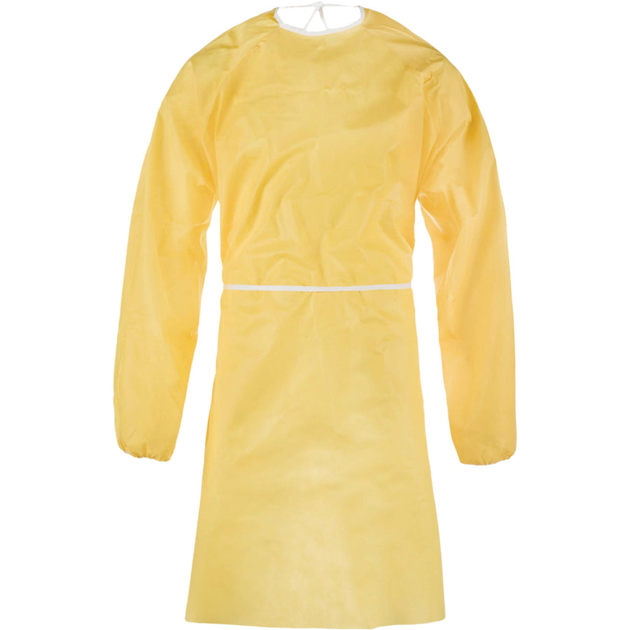 Lakeland ChemMax® 1 Gown, Yellow, Polyethylene/Polypropylene