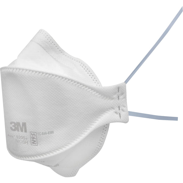 3M Aura Particulate Respirator 9205+, N95, NIOSH Certified, Case of 440