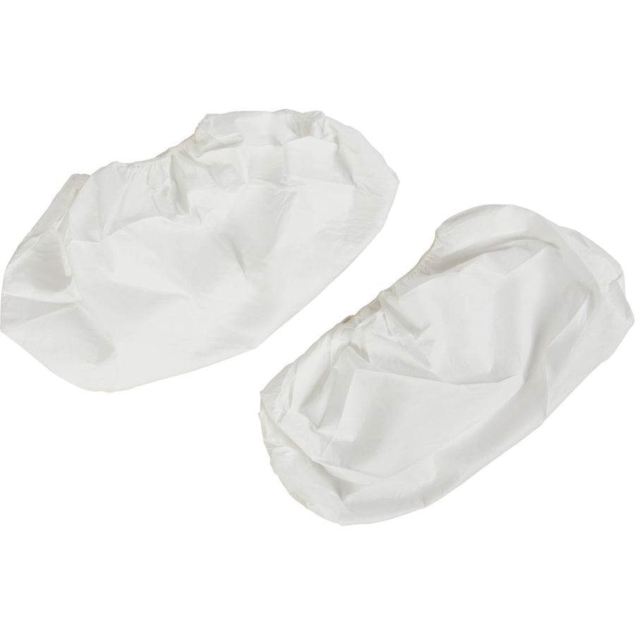 Zenith Shoe Covers, Microporous, White, Pack of 50