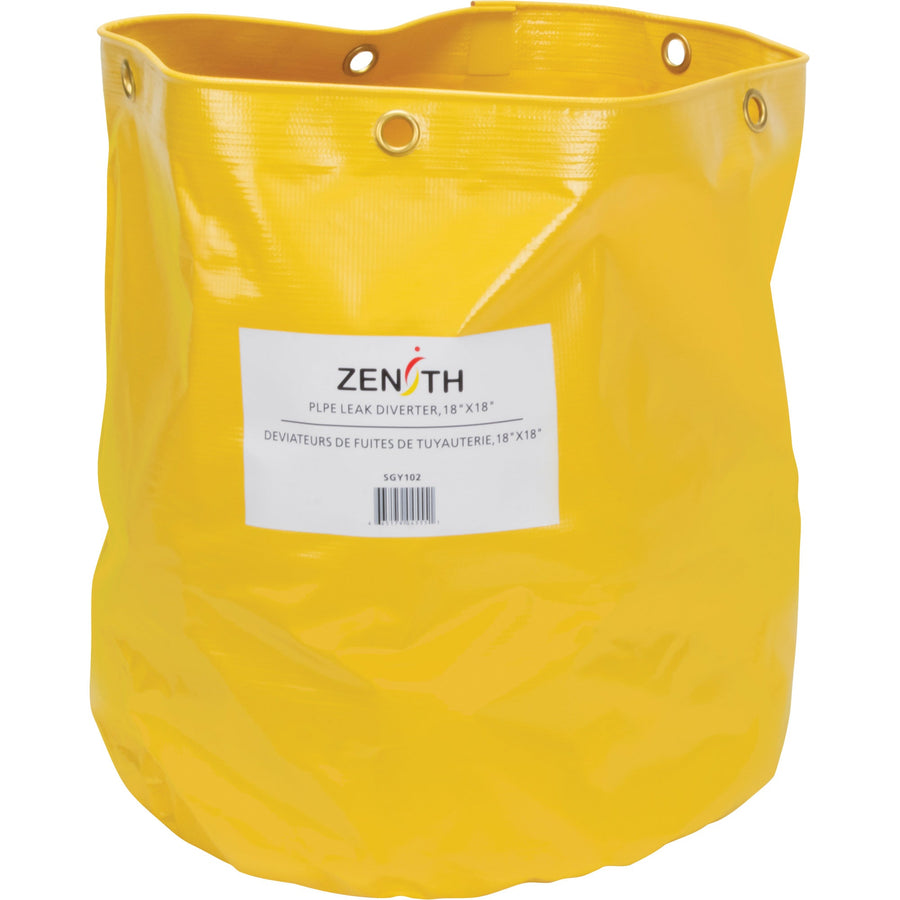 Zenith Pipe Leak Diverter, 1.5' L x 1.5' W, HDPE