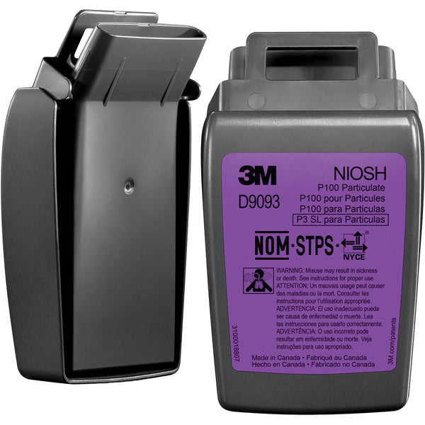3M Secure Click Hard Case P100 Particulate Filter, Particulate Filter, P100 Filter, Pack of 2