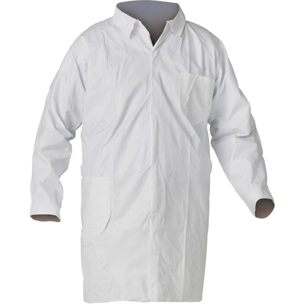 Ansell KleenGuard™ A40 Lab Coat, White, Case of 30