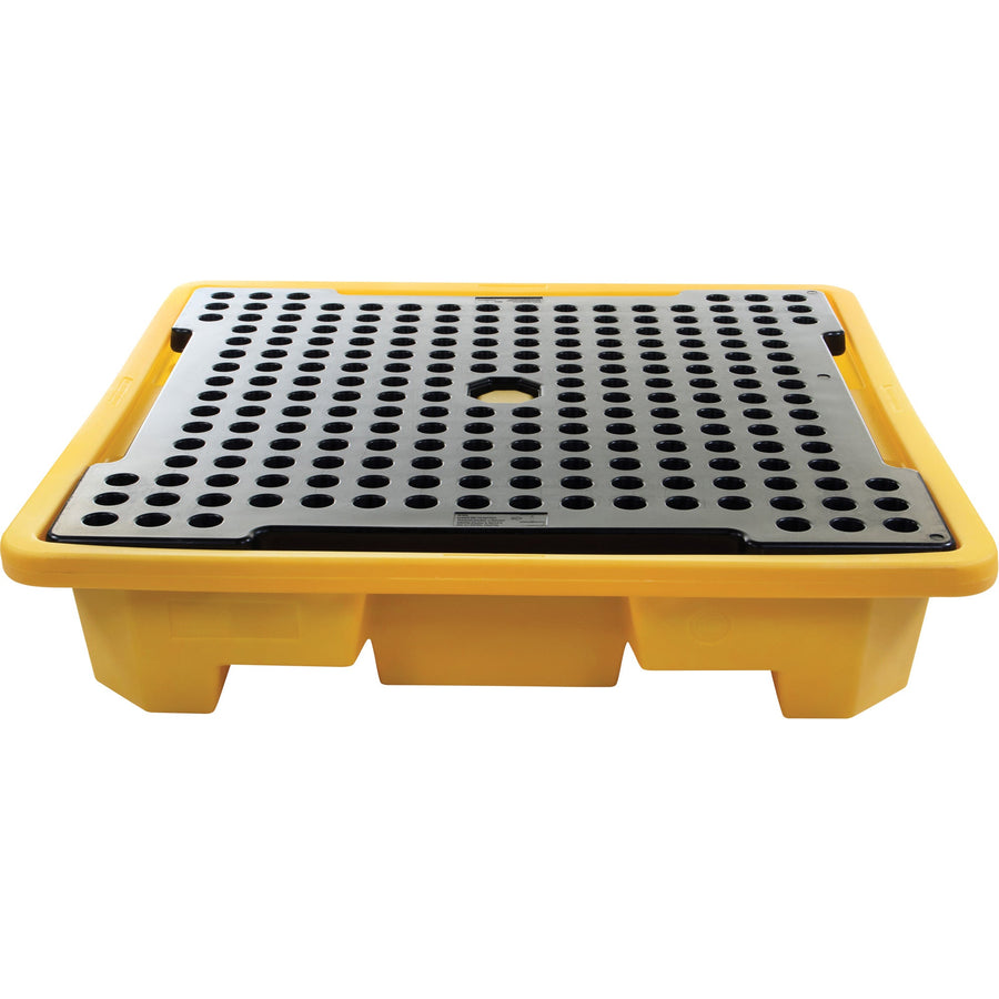 Zenith 4-Drum Spill Pallet, 66 US gal. Spill Capacity, 57.5" x 57.5" x 12"