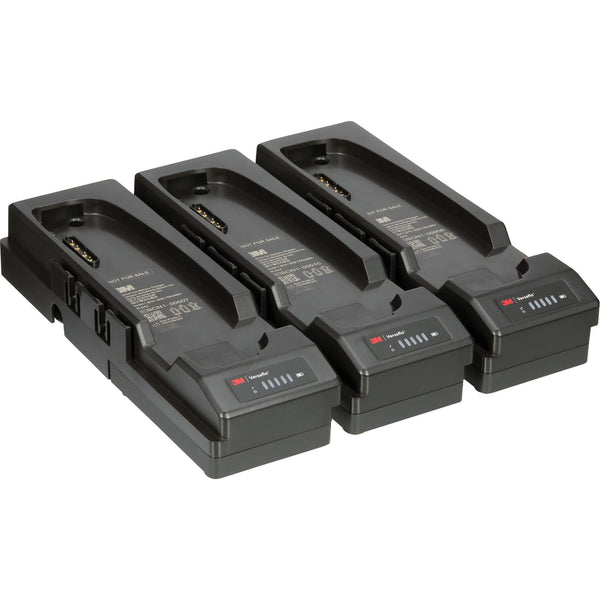3M Versaflo 3-Station Battery Charger Pack for Versaflo TR-600 & TR-800