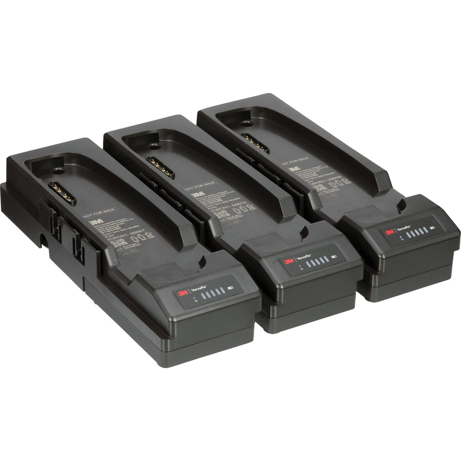 3M Versaflo 3-Station Battery Charger Pack for Versaflo TR-600 & TR-800