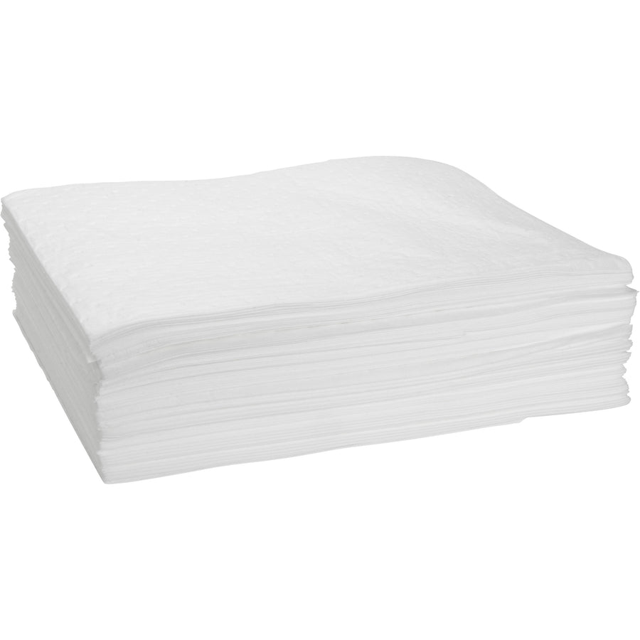 Zenith Bonded Sorbent Pad, 15" x 19", Pack of 100