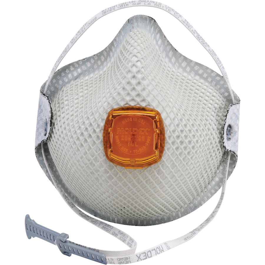 Moldex 2800 Particulate Respirators, N95, NIOSH Certified, Large/Medium, Box of 10