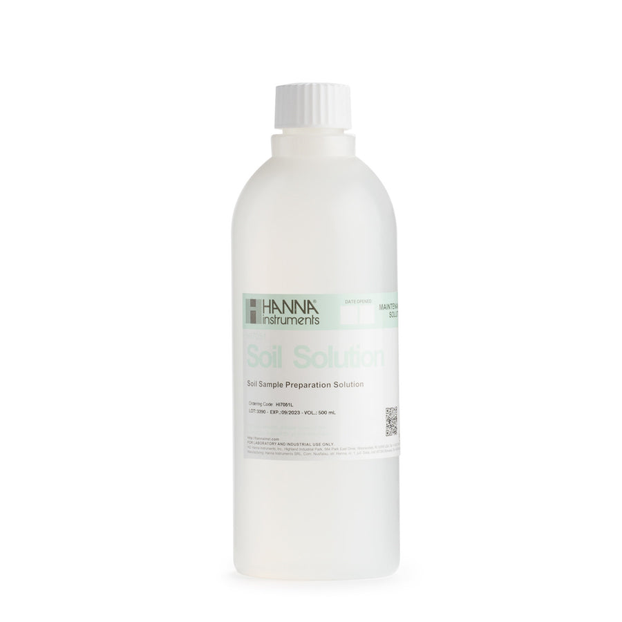 Hanna Instruments Sample Preparation Solutions (Soil & Solid/Semi-Solid pH) — HI7051 / HI70960