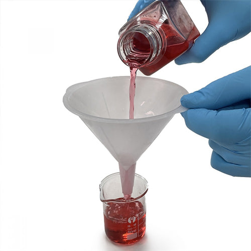 Natural HDPE SteriWare® Liquid Funnel