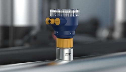 Icon 316 Stainless Steel Weld-On Adapter with PVDF Insert for TI3 Series Flow Meters (SWOL)