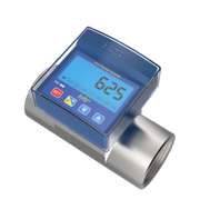 Icon TK3B 316 Stainless Steel Battery-Powered In-Line Paddle Wheel Flow Meter