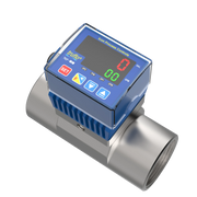 Icon TK3P 316 Stainless Steel In-Line Paddle Wheel Flow Meter with Pulse Output