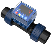 Icon TKS In-Line Paddle Wheel Flow Meter with Pulse and Relay Output