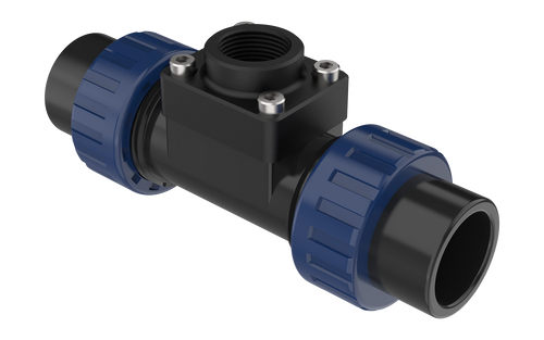 Icon True-Union Tee Fitting for Analytical Sensors (TUPA)