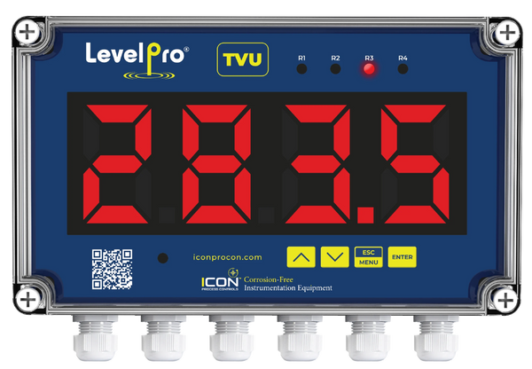 Icon TVU Universal Multi-Color LED Display with 4 Relay Outputs