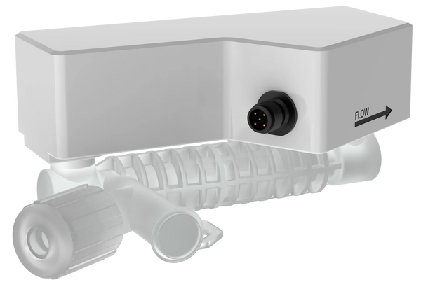 Icon UltraFlo 1000 PFA Ultrasonic Flow Meter with Remote Display