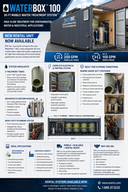 WaterBox™ 100 — 30 FT Mobile Water Treatment System (EN)