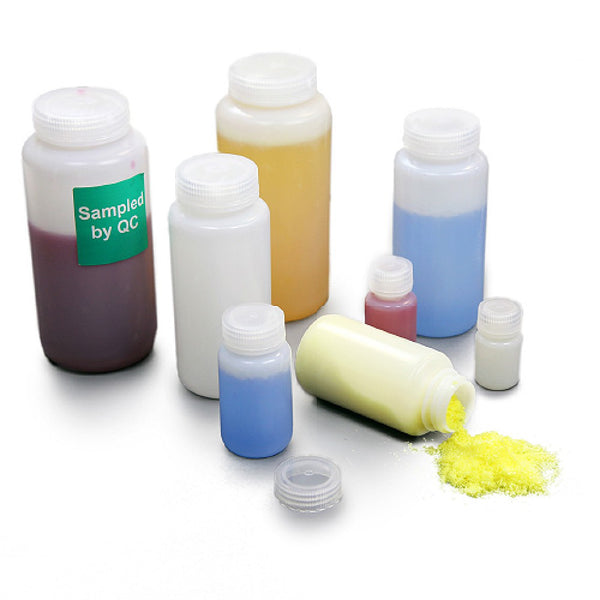 Wide Mouth Transparent Bottles