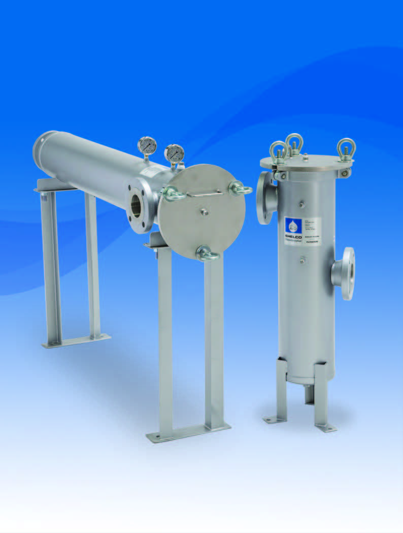HIGH FLOW HOUSINGS - 1HF & 1UHF Series — Filter Housing