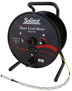 Model 102 P10 Water Level Meter With Laser Marked Cable — Water Level Meter