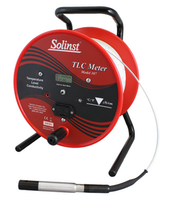 Model 107 TLC Meter With Laser Marked Flat Tape — Water Level Meter