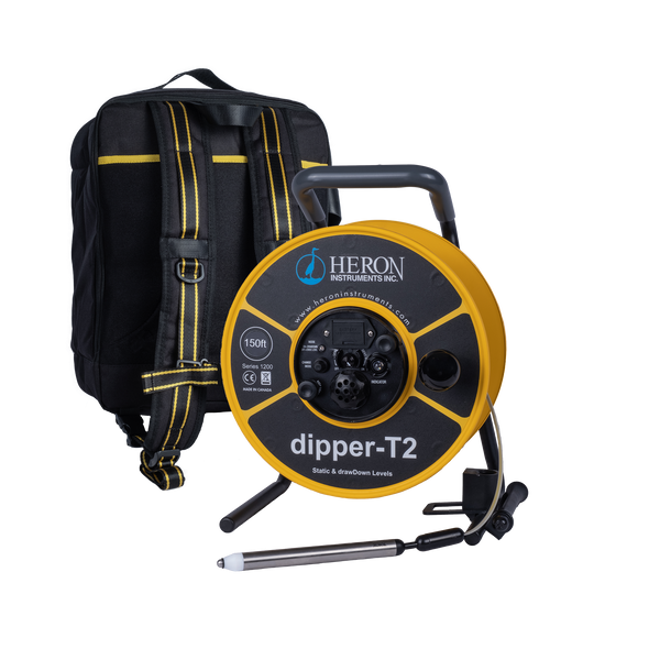 dipper-T2 (Series 1202) Version 2 Water Level Meter With Replaceable Probe — Water Level Meter