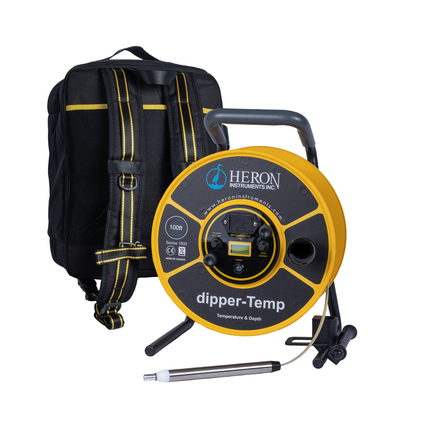 dipper-Temp (Series 1802) Version 2 Temperature & Water Lever Meter — Water Level Meter