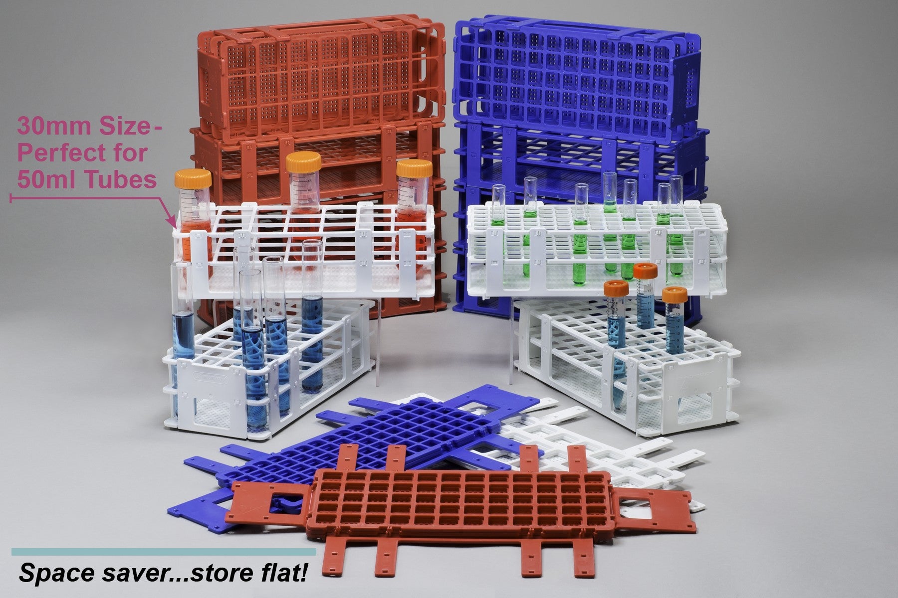No-Wire™ Autoclavable Test Tube Racks – www.ereinc.com