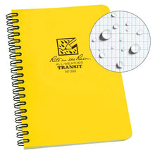 Image de chargement dans la visionneuse de la galerie, 4,625 ″ x 7 ″ rite in the Rain® All-Wheher Side Spiral Notebook
