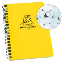 Image de chargement dans la visionneuse de la galerie, 4,625 ″ x 7 ″ rite in the Rain® All-Wheher Side Spiral Notebook
