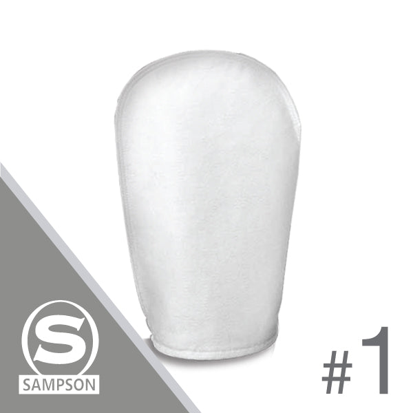 Sacs filtrants en maille de maille tissés de Samspon Platinum Polyester (PEM), taille n ° 1, 7'''x17 ''