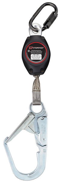 7ft Personal Single Leg Self-Retracting Lifeline Type 1 Device With Scaffold Hook Connector Anchorage — Fall Protection