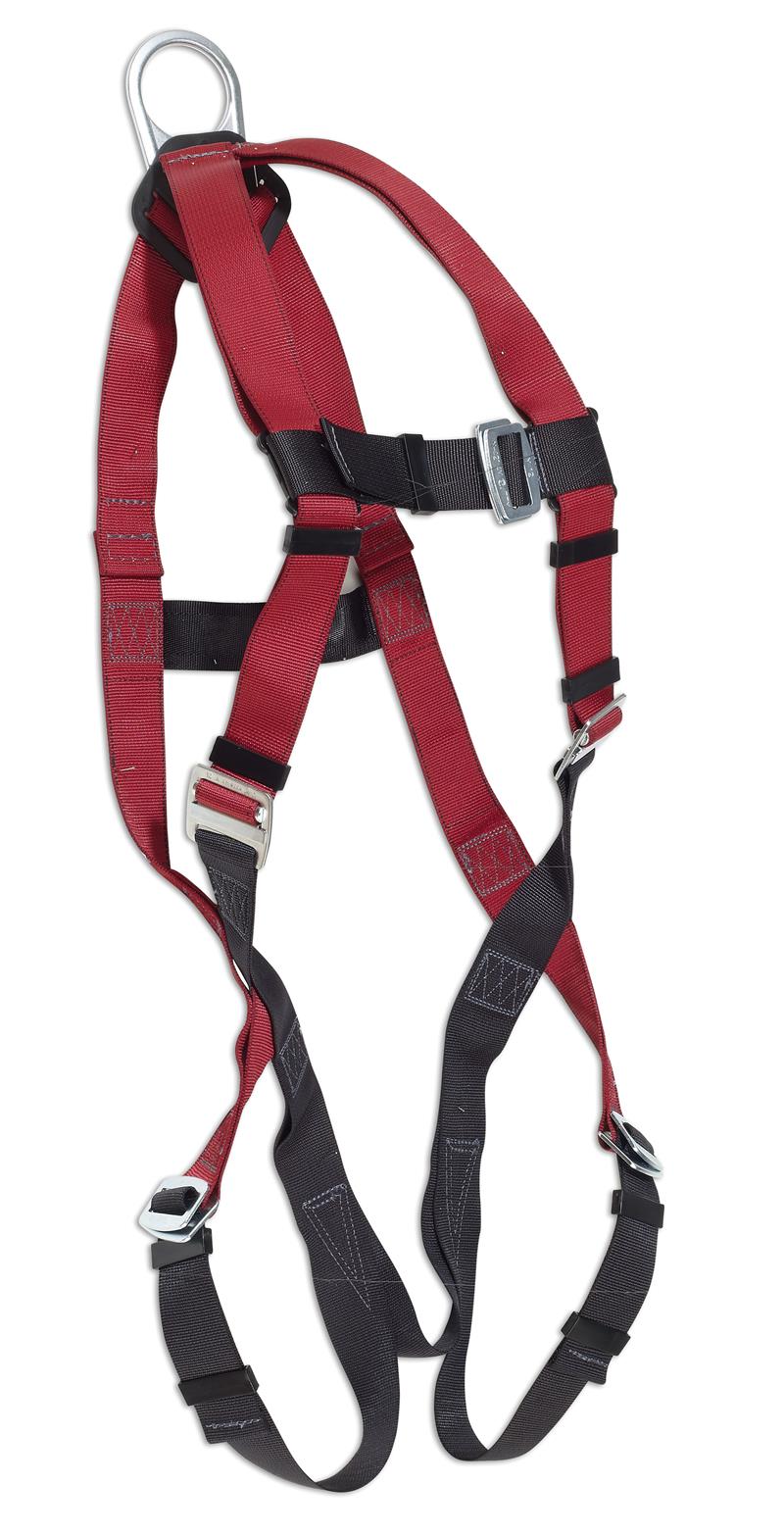 Dyna-l Universal Fall Arrest Harness With Friction Leg Strap Connectors