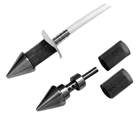 Riuulity Sondes D'échantillon de Sol, Antirouille, Sonde de Sol en Acier  Inoxydable, Pointe de Tige 32 à 48 Pouces pour Outil de Jardinage Se8pt8ic