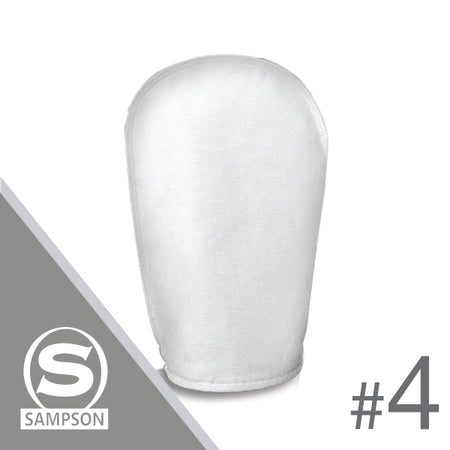 Samspon PLATINUM Polyester Multifilament (PEM) Woven Mesh Filter Bags, Size#4, 4''x15''