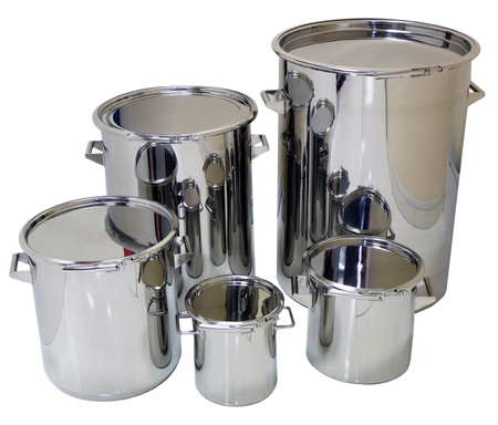 Stainless Storage Drums - 316L Stainless Steel