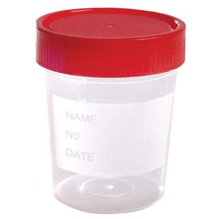 4 oz (120 ml) conteneurs d'échantillons avec bouchon à vis