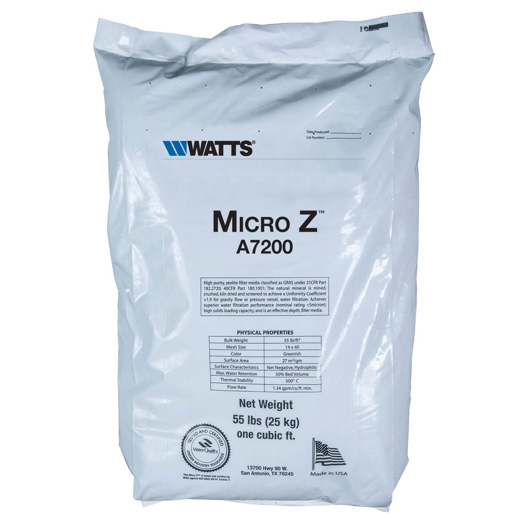 WATTS® MICRO Z - Médias de filtration supérieure