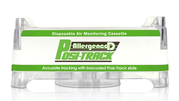 Allergenco-D Posi-Track Full Slide Indoor Air Quality Impactor Cassettes