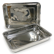 316L Stainless Steel Deep Trays — Laboratory Supply