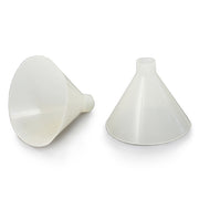 Natural HDPE SteriWare® Powder Funnel — Powder Sampler