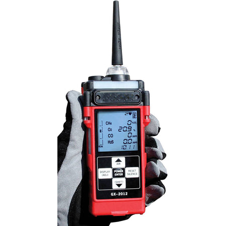 GX-2012 5-Sensor Sample Draw Confined Space Multi-Gas Monitor With CSA Approval