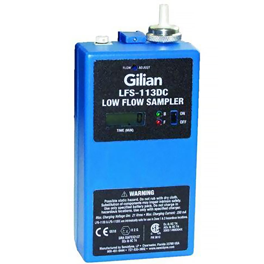 Gilian® LFS-113 Compact, Pocket-Sized, Personal Low Flow Air Sampling Pump — Air Sampling Pump