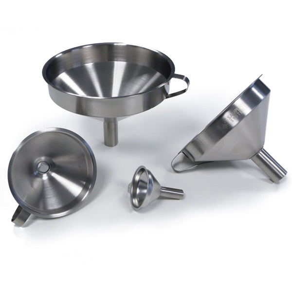 Industrial Funnel 304ss Straight Spout — Powder Funnel