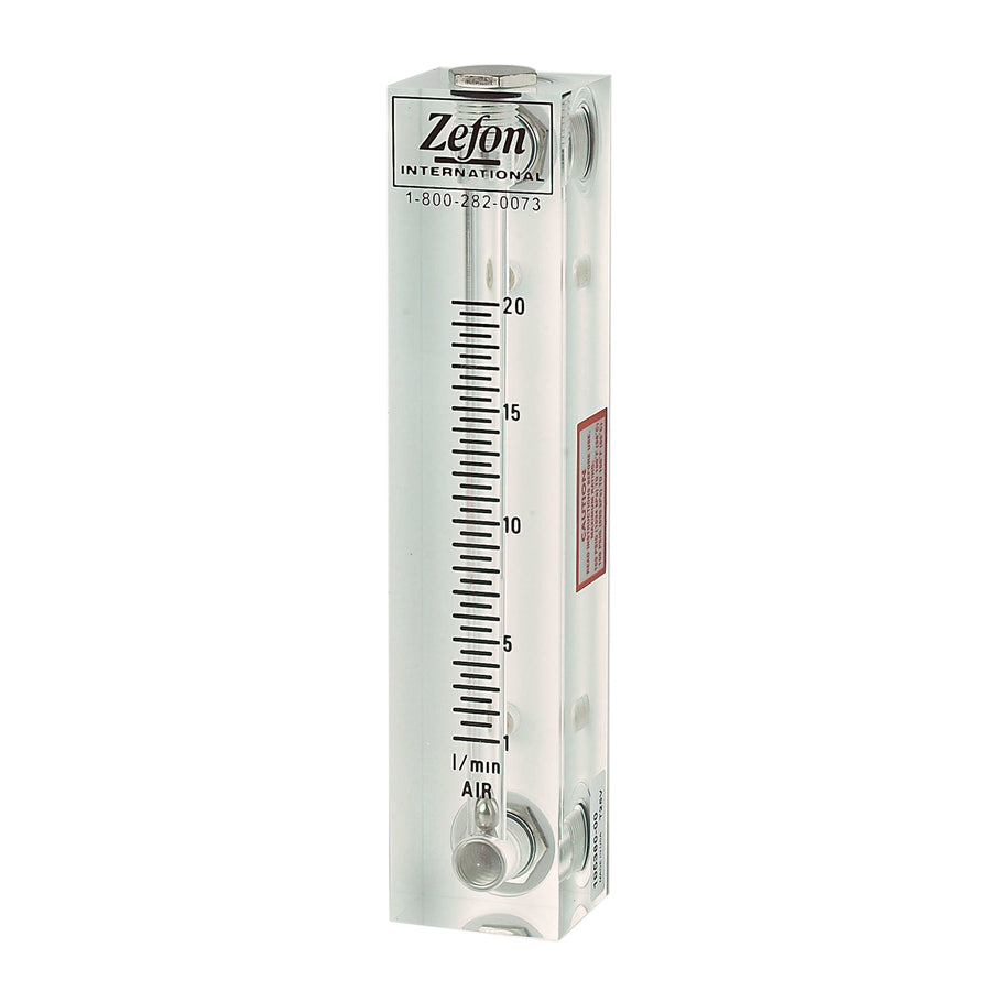 Zefon® Non-Adjustable Field Rotameter — Flow Calibrator