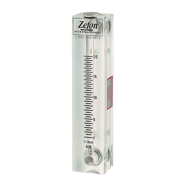 Zefon® Non-Adjustable Field Rotameter — Flow Calibrator