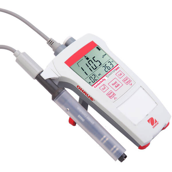 Ohaus Starter™ 300C Conductivity Portable — Water Quality Meter