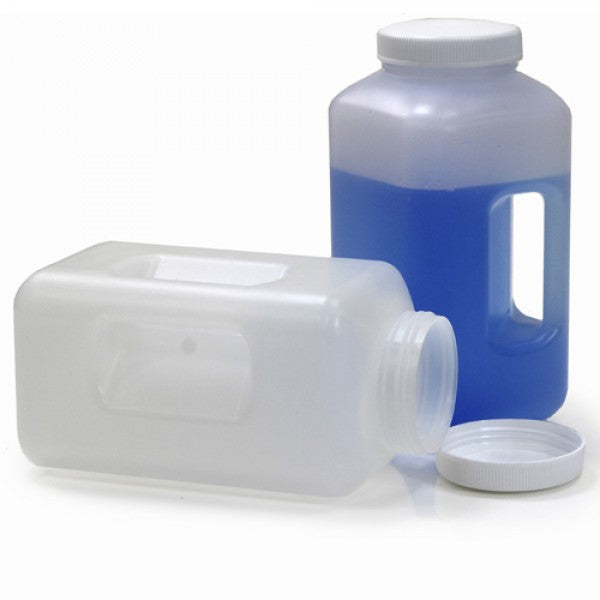 Wide Mouth Square Bottle — Laboratory Bottle